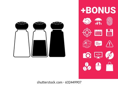Salt or pepper shakers - set