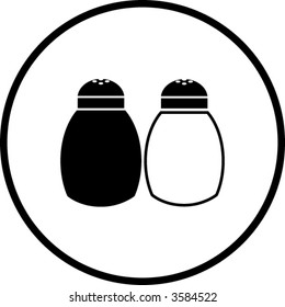 salt and pepper symbol