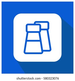 Salt and pepper vector icon