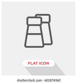 Salt and pepper vector icon