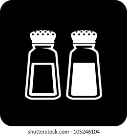 Salt And Pepper - Vector Icon Isolated