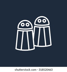 Salt and pepper, web icon