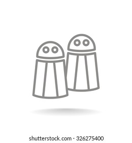 Salt and pepper, web icon
