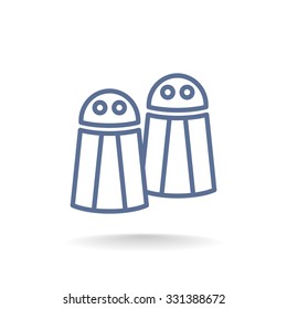 Salt and pepper, web icon