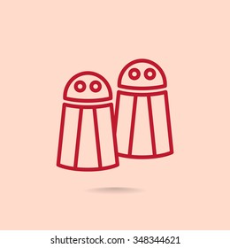 Salt and pepper, web icon