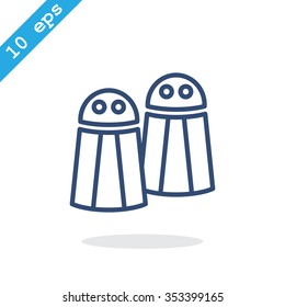 Salt and pepper, web icon