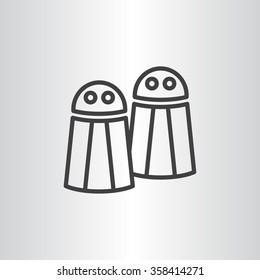 Salt and pepper, web icon