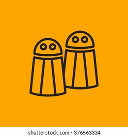 Salt and pepper, web icon