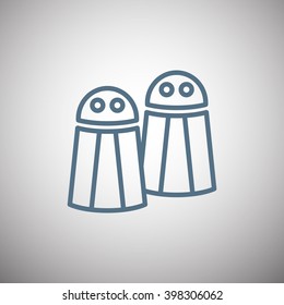 Salt and pepper, web icon