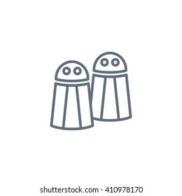 Salt and pepper, web icon