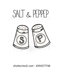 Salt And Pepper/vector Illustration