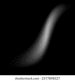 Salt powder splash. Explosion of salt, sugar, flour or snow isolated on black background. White grain wave. Vector illustration.