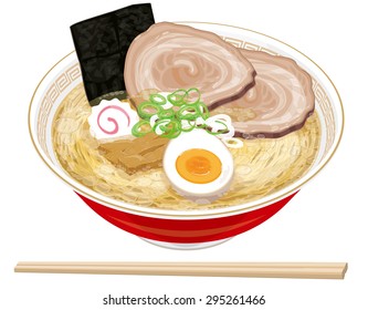 salt ramen noodle