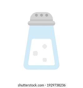 Salt ( seasoning )  vector icon illustration