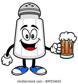 Salt Shaker with a Beer