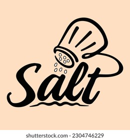 salt shaker doodle vector art