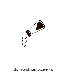 Salt shaker icon. flat design