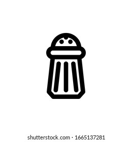 Salt Shaker icon isolated vector EPS10