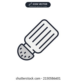 Salt shaker icon symbol template for graphic and web design collection logo vector illustration