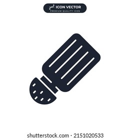Salt shaker icon symbol template for graphic and web design collection logo vector illustration