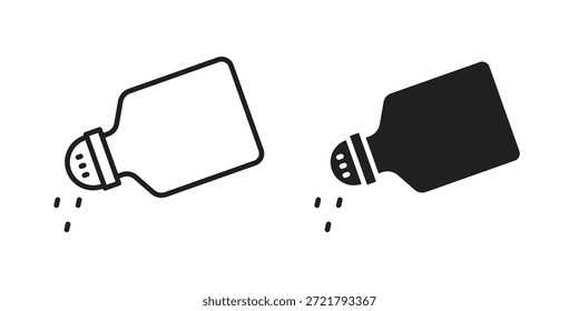 Ícone de agitador de sal para o design do seu site, logotipo, aplicativo, UI. EPS10