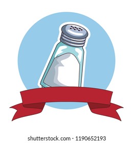 Salt shaker isolated