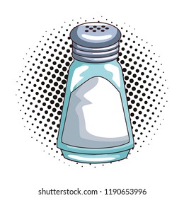Salt shaker isolated
