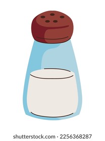 salt shaker kitchen utensil icon