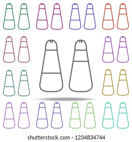 salt shaker outline icon. Elements of restaurant in multi color style icons. Simple icon for websites, web design, mobile app, info graphics
