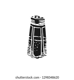 salt shaker vector doodle sketch isolated on white background