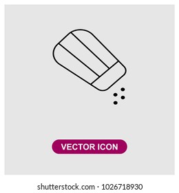 Salt Shaker Vector Icon