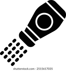 Ilustração do design do ícone do vetor do agitador de sal