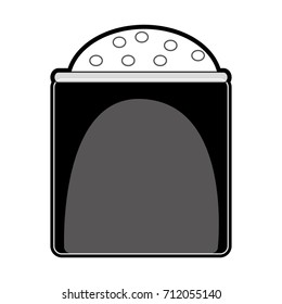 salt shaker  vector illustration