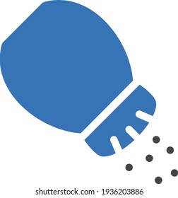 salt vector glyph colour icon