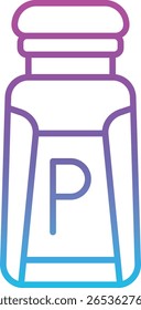 Ícone do vetor de sal. Pode ser usado para impressão, aplicativos móveis e da Web.