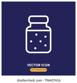 Salt Vector Icon Illustration