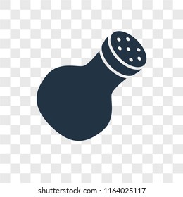 Salt vector icon isolated on transparent background, Salt logo concept