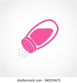 salt vector Icon Isolated on White Background