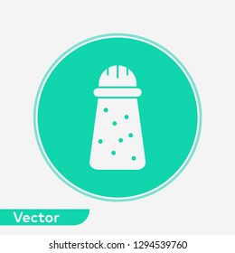 Salt vector icon sign symbol