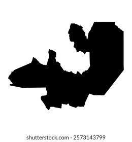 Salta Province map, administrative division of Argentina. Vector illustration.