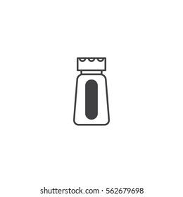 salt-cellar icon. sign design