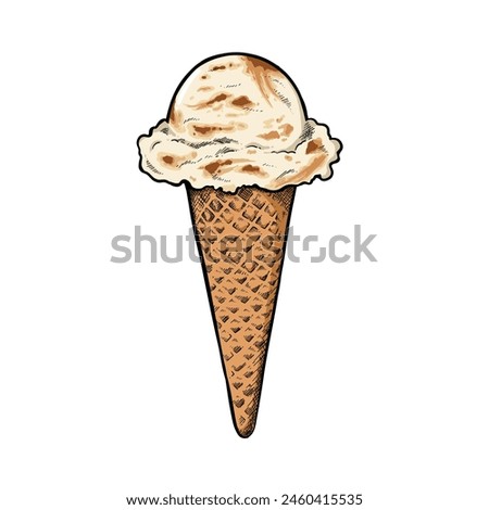 Similar – Image, Stock Photo No-churn ice cream