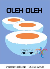 Salted duck eggs from Indonesia.