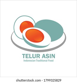 Salted eggs are the traditional indonesian food