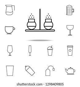 salt-maid icon. kitchen icons universal set for web and mobile