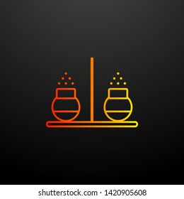 salt-maid nolan icon. Elements of kitchen set. Simple icon for websites, web design, mobile app, info graphics