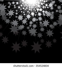Salute celebration fireworks background