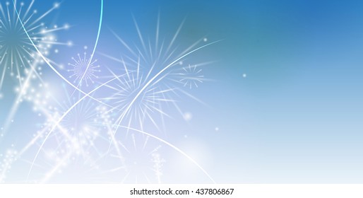 Salute celebration fireworks background