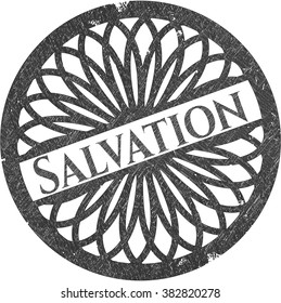 Salvation drawn in pencil
