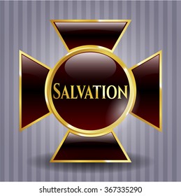 Salvation gold badge
